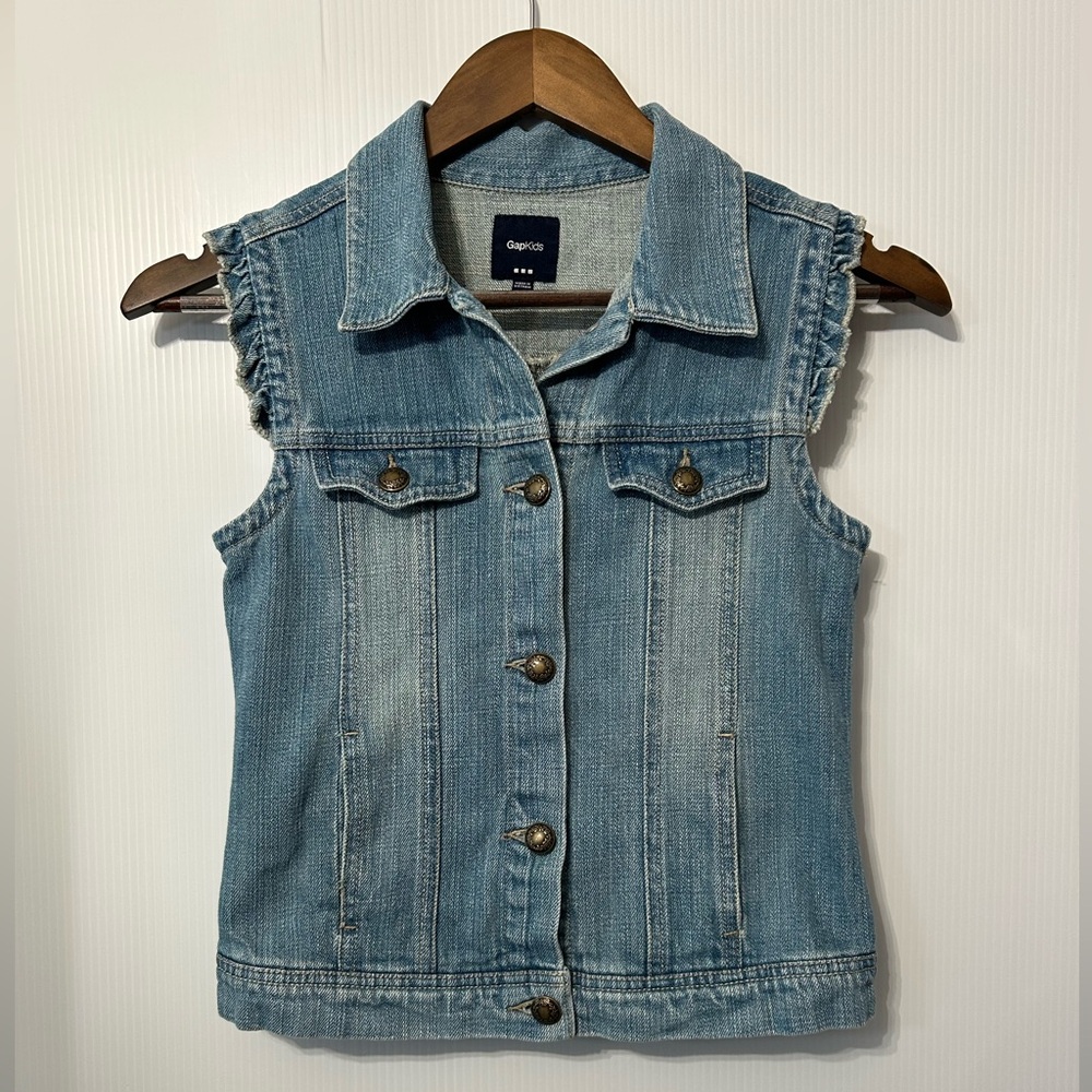 GAP Kids Denim Vest Size XL (12)